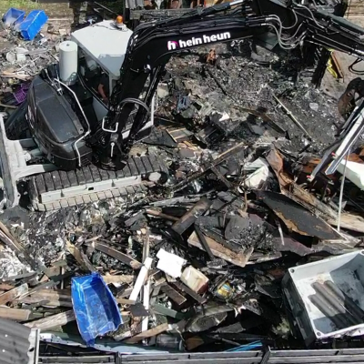 Hein Heun - Schuurbrand Vroomshoop