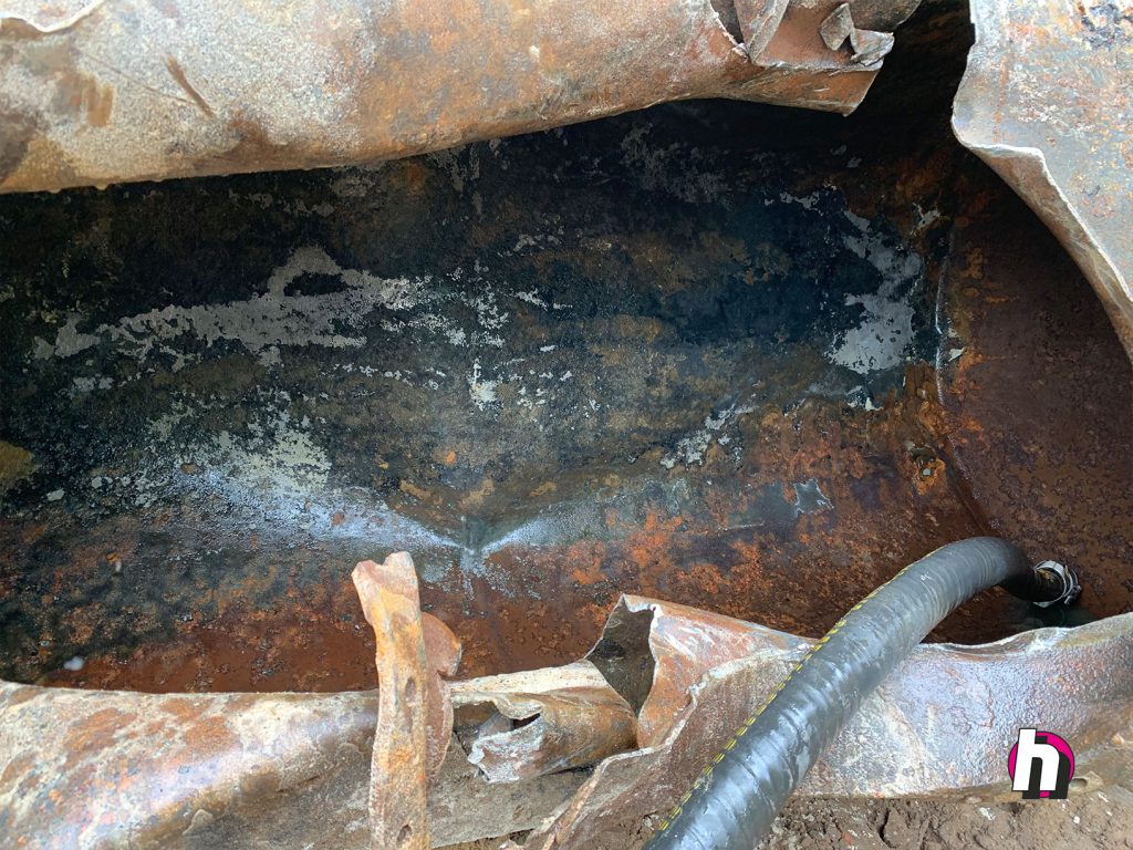 Hein Heun - Tanksanering en ontgraven bouwkuip
