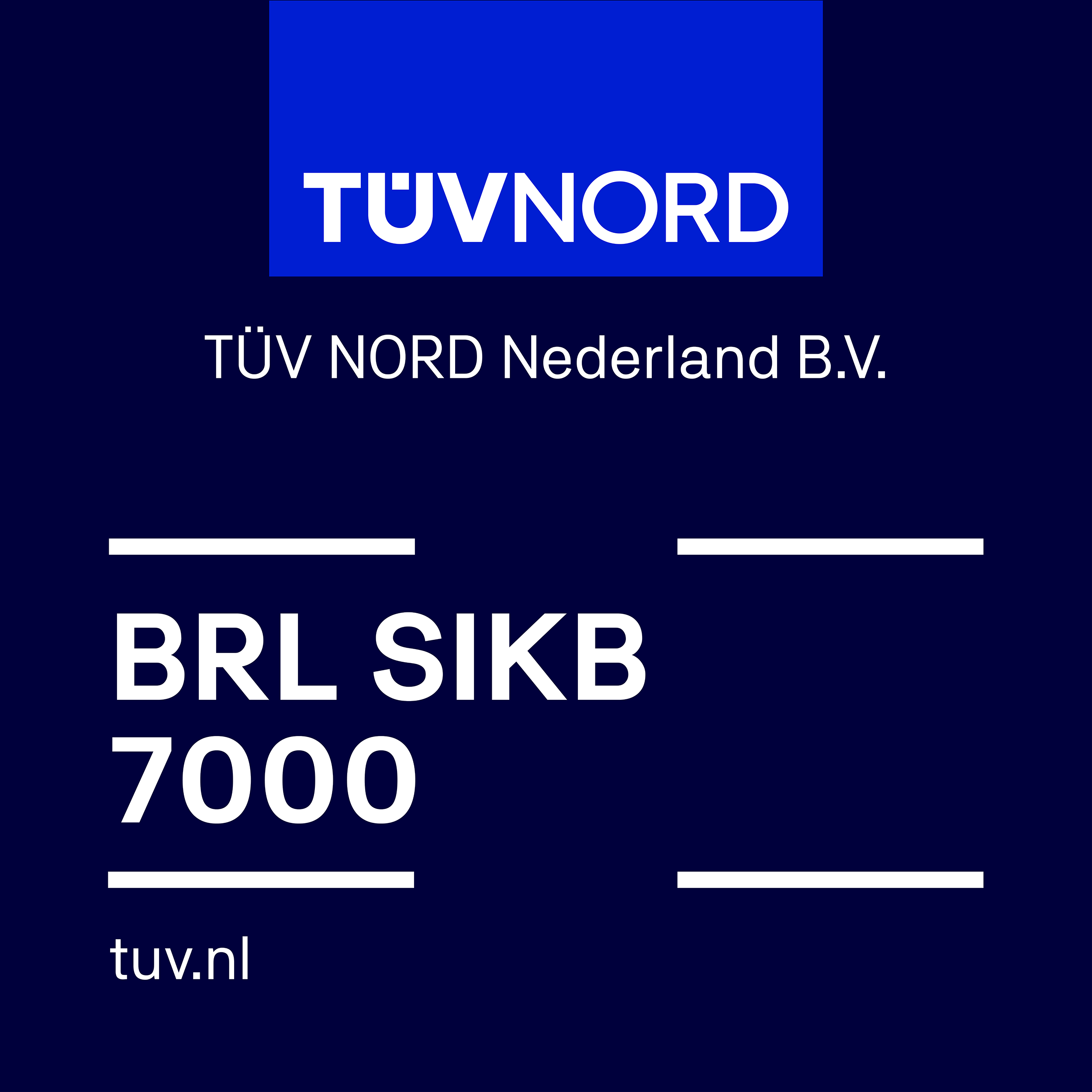 Hein Heun gecertificeerd BRL SIKB 7000