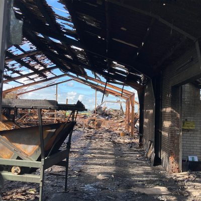 Hein Heun - Brandschade en Asbestsanering bloembollenbedrijf Hem