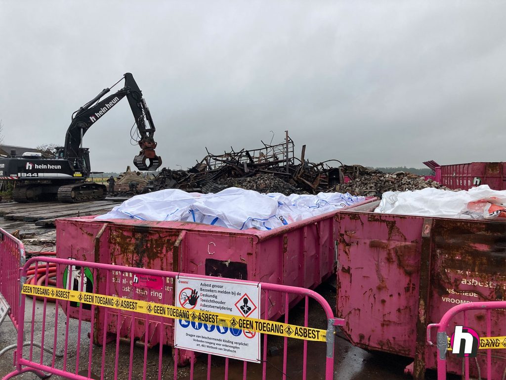 Hein Heun - Brandschade en Asbestsanering bloembollenbedrijf Hem