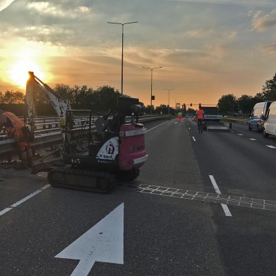 Hein Heun - Voegrubber verwijderen brugovergang