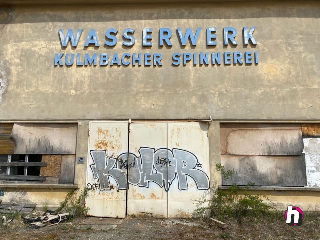 Hein Heun - Abbruch einer Spinnerei in Mainleus (D)